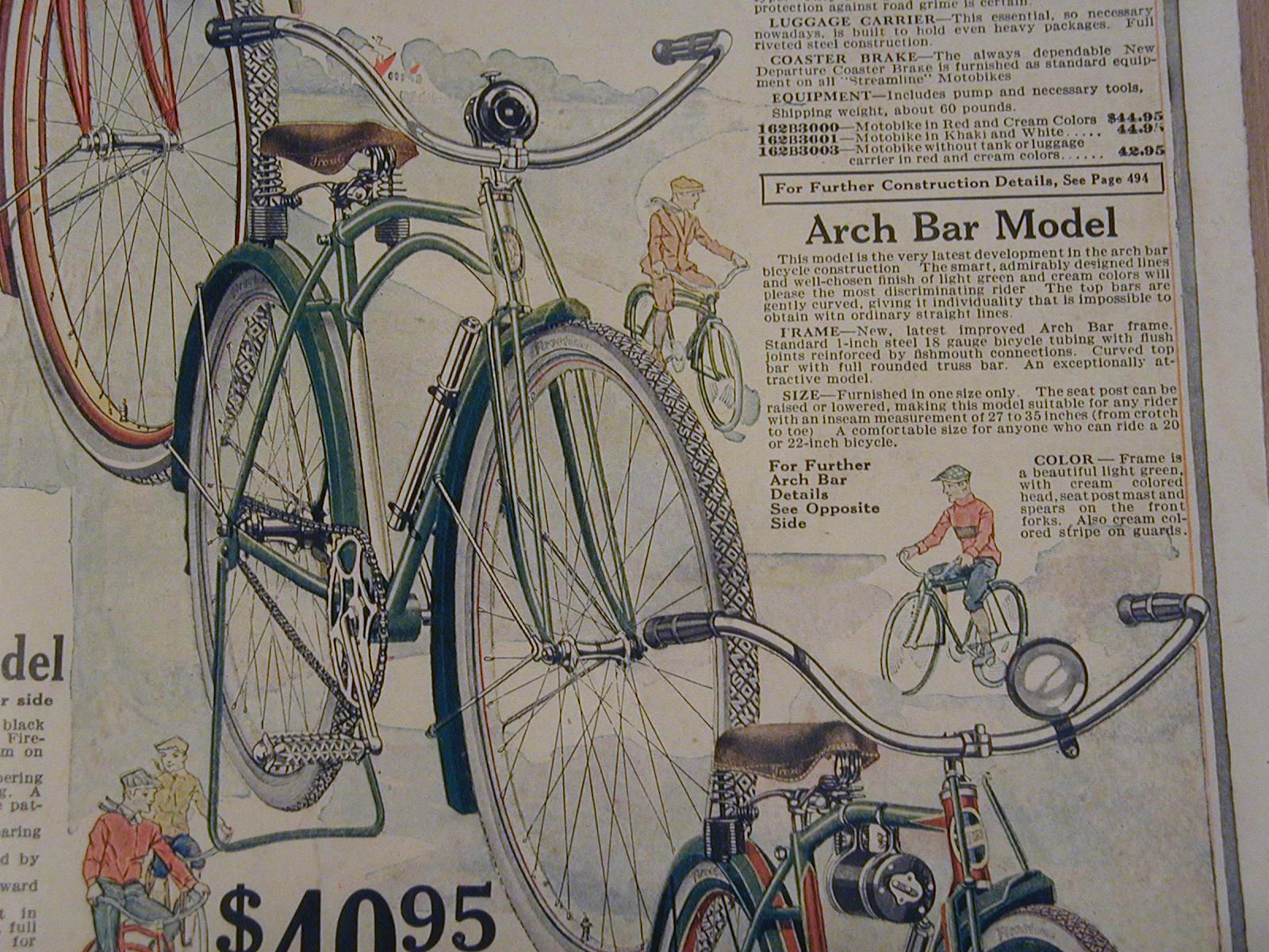 1920 Montgomery Ward Catalog pages Picture 4 Dave's Vintage Bicycles
